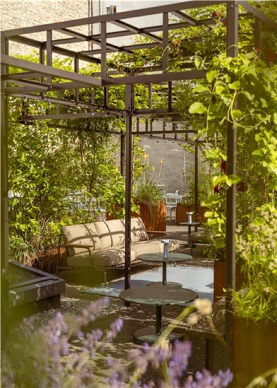 3daysofdesign 2025 Muuto Spaces Overview Muuto Courtyard Settle Linear Steel Coffee Table Ease Portable Lamp_ 550x550 