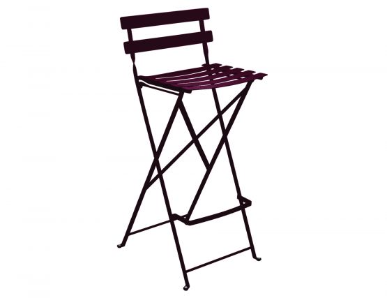 Bistro Foldablebarchair_CERISE_NOIRE