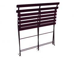 Fermob Bistro 2benchfolded CERISE_NOIRE