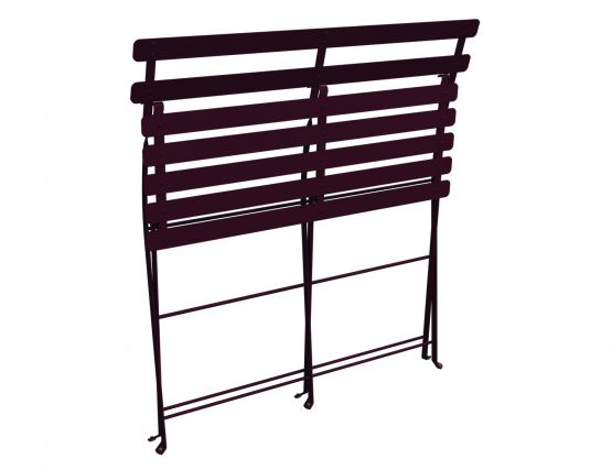Fermob Bistro 2benchfolded CERISE_NOIRE