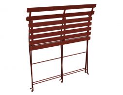 Fermob Bistro 2benchfolded OCRE_ROUGE