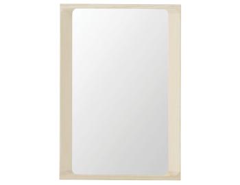 Arced Mirror in Spruce by Rhys Cooper for Muuto image