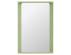 Arced Mirror / 80 x 55cm / Light Green image