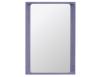 Arced Mirror / 80 x 55cm / Light Lilac