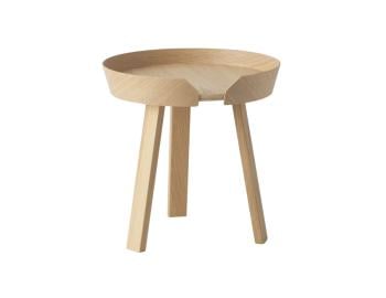 Oak Around Coffee Table Small by Thomas Bentzen for Muuto  image