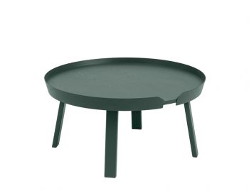 Dark Green Around Coffee Table Large by Bentzen for Muuto image