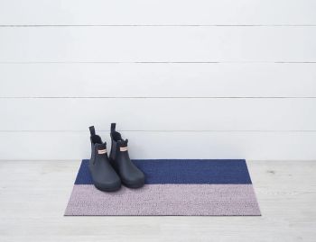 Shag Berry Duo Stripe Indoor/Outdoor Floor Mat by Chilewich image