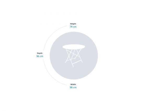 Bistro 96 Measurments