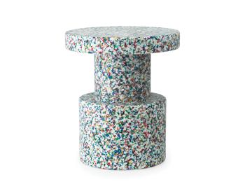 Bit Stool White Multi by Simon Legald for Normann Copenhagen image