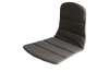Grey Sled Chair Cushion - Cushions Only /Grey