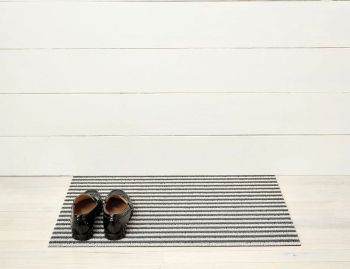 Shag Gravel Breton Stripe In/Outdoor Floor Mat by Chilewich image