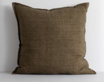 Cassia Feather Cushion Clove by Baya image