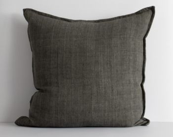 Cassia Feather Cushion Nori by Baya image