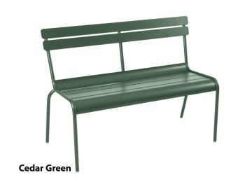 Luxembourg Bench Seat with Back by Frederic Sofia for Fermob image