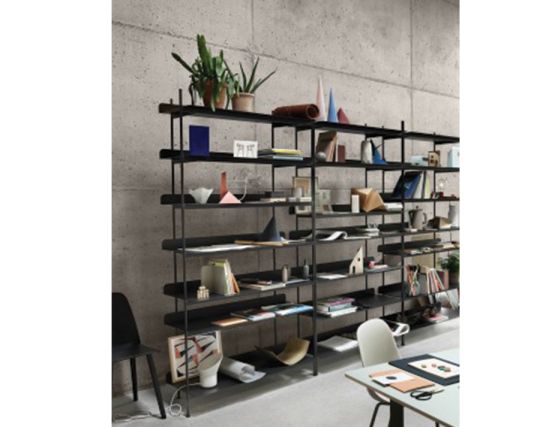 Compile Shelving Black