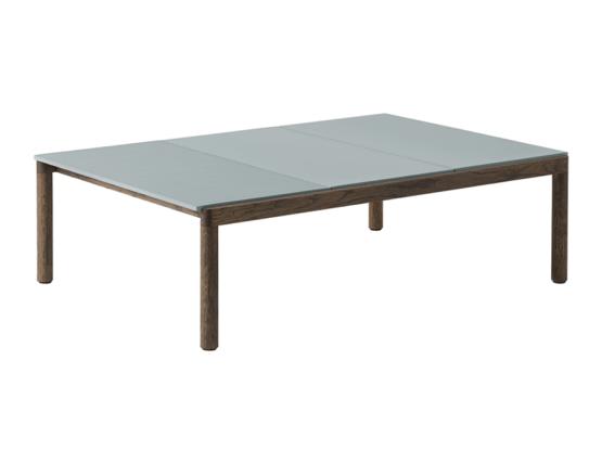 Couple Coffee Table 120 Blue Dk Oil 1