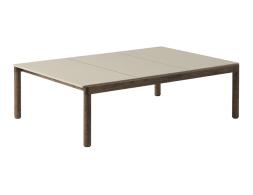 Couple Coffee Table 120 Sand Dk Oil Plain