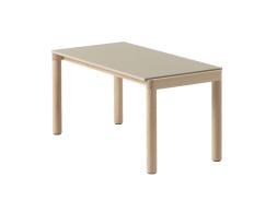 Couple Coffee Table 40 X 84 X 40 Oak Sand Wavy 1