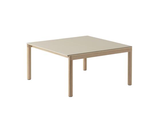 Couple Coffee Table Med Sand Oak 4