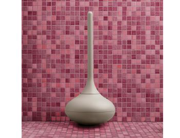 Light Grey Ballo Toilet Brush by Jozeph Forakis for Normann Copenhagen image