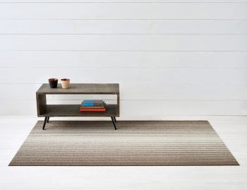 Shag Domino Oak Stripe In/Outdoor Floor Mat by Chilewich image