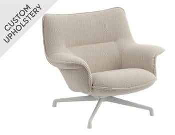 Doze Lounge Chair Low Back with Swivel by Anderssen and Voll Muuto image