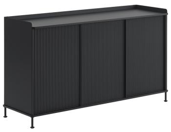 Enfold Sideboard Standard 148cm Anthracite Black by Thomas Bentzen for Muuto image