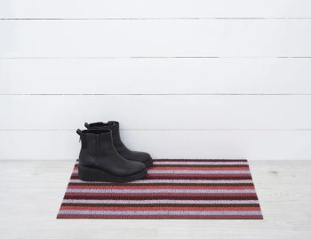Shag Berry Even Stripe Indoor/Outdoor Floor Mat by Chilewich image