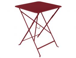 Fermob Bistro Table Square 57 Chili