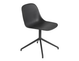 Fiber Chair Blk Swivel