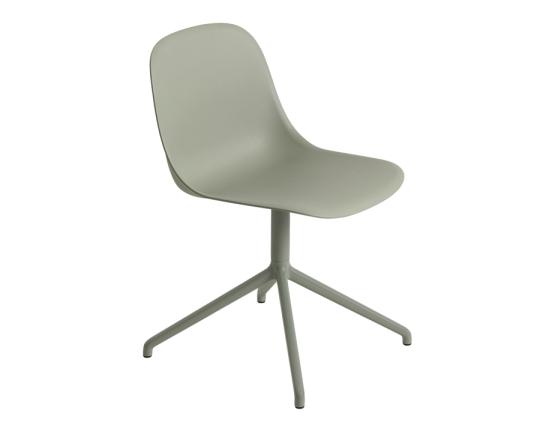 Fiber Chair Green Swivel