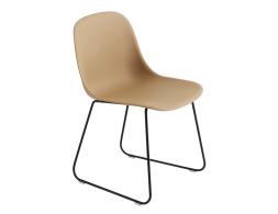 Fiber Chair Ochre Sled