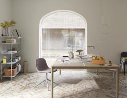 Fiber Chair Upholstered Swivel 7