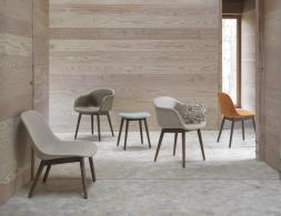 Fiber Lounge Chair Wood 7