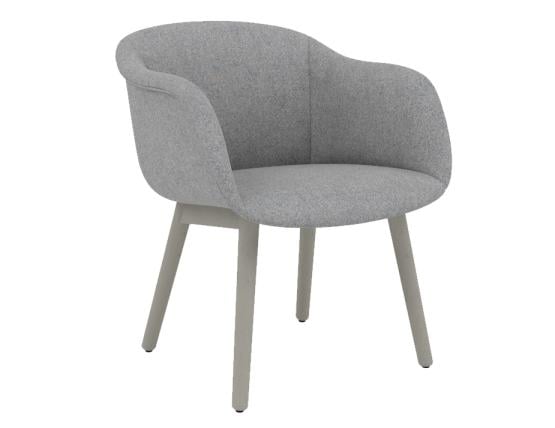 Fibersoft Armchair Wood 6