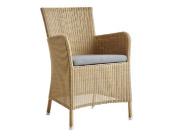 Hampsted Armchair Natural Weave with Seat Cushion by Cane-Line image
