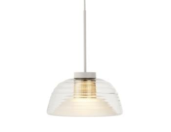 Two Layer Pendant Lamp in Grey by Thomas Bentzen for Muuto image