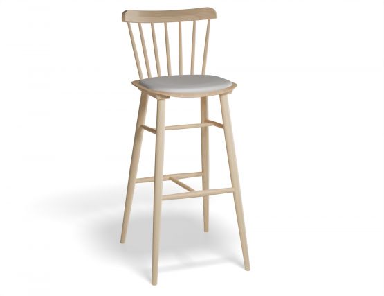 Ironica Barstool 80cm Pad Oak Jim803