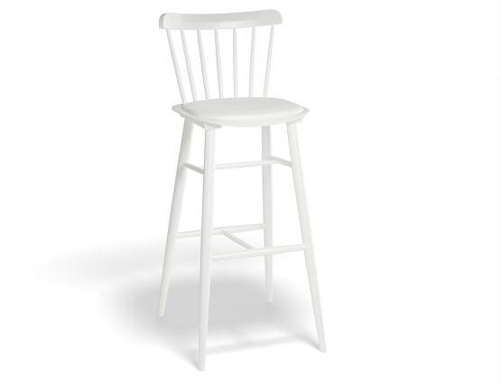 Ironica Barstool 80cm Pad Whitepigment Prince171