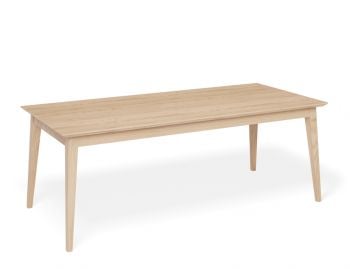Natural Jylland Solid European Oak Extendable 200cm to 260cm Dining Table by Mads Johansen for TON image