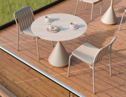 L 3 Kora Cafetable 90cm Latte Dune
