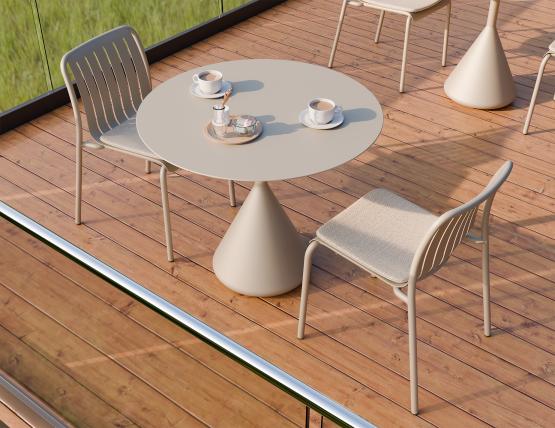L 3 Kora Cafetable 90cm Latte