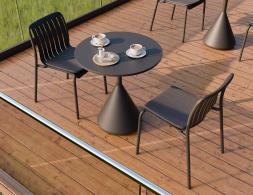 L 3 Kora Cafetable Charcoal