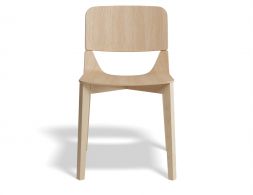 Leaf Chair Oak Front