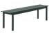  Linear Steel Bench / 170 X 34 CM / Dark Green image