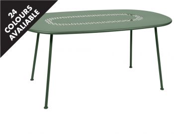 Lorette Oval Table 160 x 100cm by Frederic Sofia for Fermob image