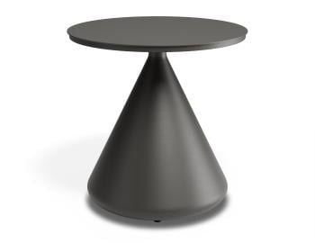 Kora Outdoor Side Table Matt Charcoal by Bent Design image