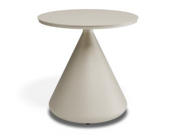 Kora Outdoor Side Table Matt Latte by Bent Design image