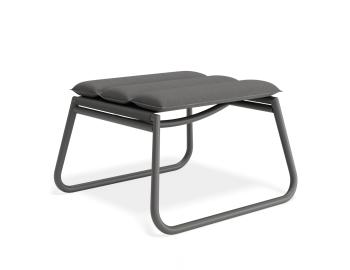 Paloma Charcoal Outdoor Footrest by Bent Design image