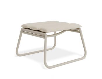 Paloma Charcoal Outdoor Footrest by Bent Design image